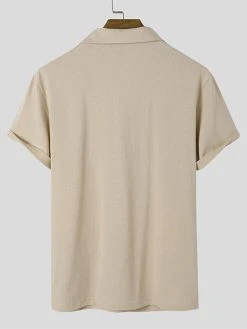 Mens Slim Short Sleeve Shirt 18 Mens Slim Short Sleeve Shirt -Incerun Shop 49c01793 ce9a 46b5 a931 d4e229516c21