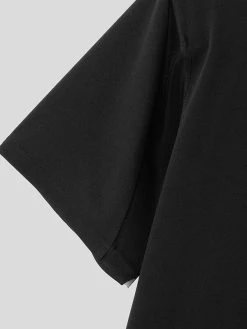 Mens Mesh Patchwork Crew Neck Casual Short Sleeve T-Shirt -Incerun Shop 4a93288f d935 40cc a7b3 ce7f2989dcd6