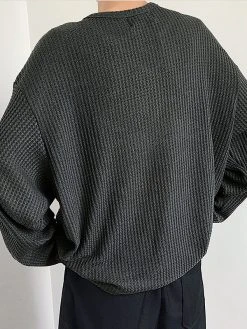 Men Casual V-neck Pullover Long-sleeved T-Shirt -Incerun Shop 4c6fd024 edb9 42b2 8618 159279b93951