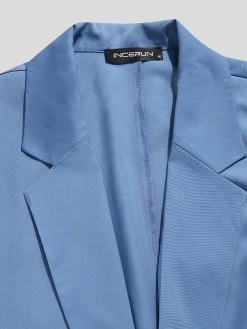 Mens Retro One Button-down Collar Blazer 13 Mens Retro One Button-down Collar Blazer -Incerun Shop 4e3c01b9 728b 4e70 b70e b7dfb6a98f7a