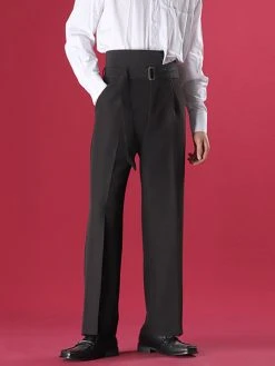 Men Asymmetrical Straight Loose Wide-leg Pants -Incerun Shop 4e916a18 9fe6 450d 8971 08b7e6c86122