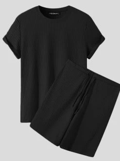 Men's Casual Soft Solid Color T-Shirts Set -Incerun Shop 4e991405 9ead 4d43 ae8b 4d01278813e4