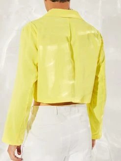 Men Feather Fringe Crop Shirt -Incerun Shop 502050ac c111 4c33 a514 1e17a1cb5463