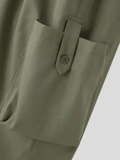 Mens Solid Pocket Drawstring Waist Casual Pants 21 Mens Solid Pocket Drawstring Waist Casual Pants -Incerun Shop 51bec4fd 3aeb 408b 9f41 5d4984d98049