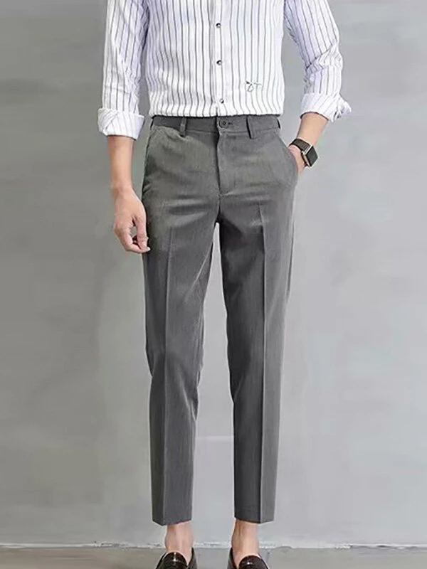 Men Slim Casual Small Feet Pants 3 Men Slim Casual Small Feet Pants