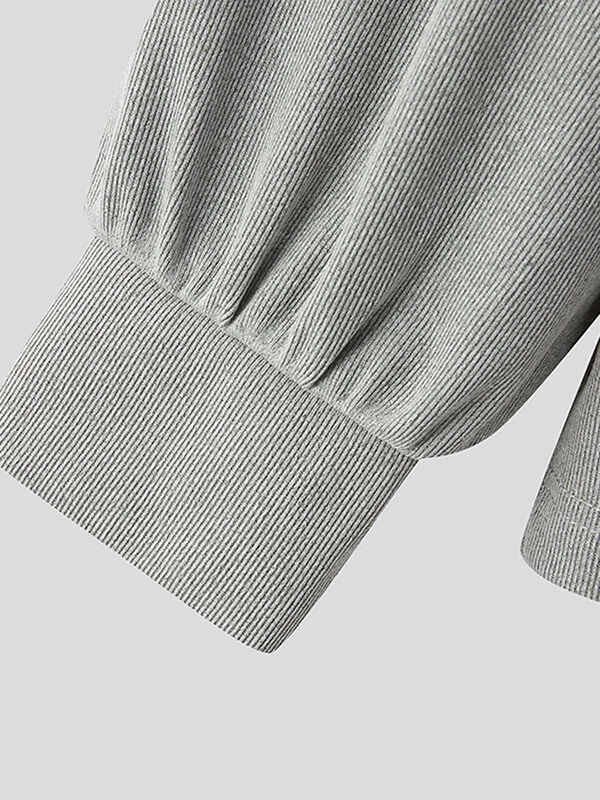 Mens Solid Snap Button Raglan Sleeve Casual Jacket 11 Mens Solid Snap Button Raglan Sleeve Casual Jacket - Image 9