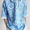 Mens Japan Flower Print Short Sleeve Shirt 1 Mens Japan Flower Print Short Sleeve Shirt -Incerun Shop 56150446 4351 48f1 8014 7ab72b3ce8f2