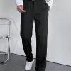 Mens Waist Belt Loose Straight-leg Pants -Incerun Shop 563ca15f 8a06 41a3 9fc2 717a5e0f1f3f