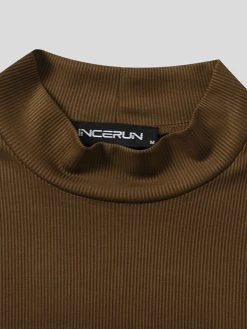 Mens Off Shoulder Cutout Long-sleeved T-shirt 15 Mens Off Shoulder Cutout Long-sleeved T-shirt -Incerun Shop 5775b5fc d3fa 4cf0 a6f7 9e88999e040e