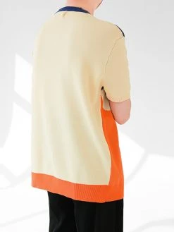 Mens Color Block Patchwork Short Sleeve T-Shirt 13 Mens Color Block Patchwork Short Sleeve T-Shirt -Incerun Shop 57a82ba3 8ce2 4823 8705 94d06bf0c555