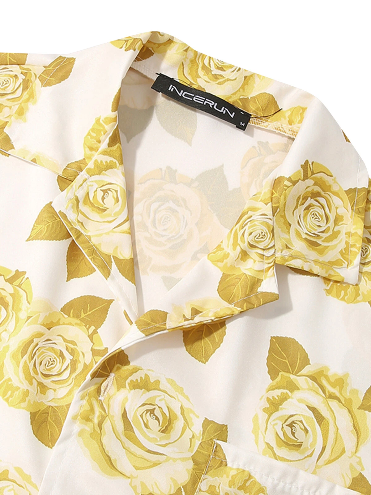 Mens Hawaii Floral Short Sleeve Two Pieces Suit 10 Mens Hawaii Floral Short Sleeve Two Pieces Suit - Image 8