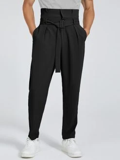 Men Casual Belt Big Pocket Pants -Incerun Shop 5808795c 08b4 4c30 8d9d 5348c7597dd1