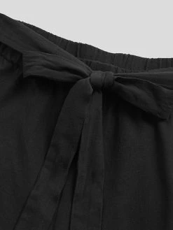 Mens Plain Solid Color Loose Baggy Wide Leg Pants -Incerun Shop 5b6934a5 9088 4412 a76e 906ebf2f7e23