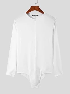 Mens Sexy Zipper Long-sleeved Triangle Jumpsuit 19 Mens Sexy Zipper Long-sleeved Triangle Jumpsuit -Incerun Shop 5d20e63c 9845 4976 971f b1ddfa978f98