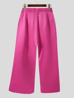 Men Satin Sexy Split Cutout Leg Pants 20 Men Satin Sexy Split Cutout Leg Pants -Incerun Shop 5e33e2cd 7929 40f7 ac54 c2a0472e374f