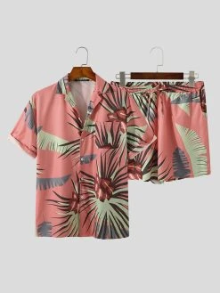 Mens Hawaii Floral Short Sleeve Two Pieces Suit 19 Mens Hawaii Floral Short Sleeve Two Pieces Suit -Incerun Shop 5e860932 f973 4b55 b24a a655bca26866
