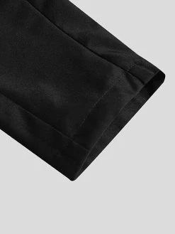 Mens Lace Patchwork Bow Tie Cropped Blazer -Incerun Shop 62a99e8f 1627 4290 859e 2b51dd16e6a8