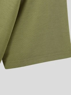 Mens Solid U-Neck Short Sleeve Loose T-Shirt 20 Mens Solid U-Neck Short Sleeve Loose T-Shirt -Incerun Shop 66ac97b0 e592 4142 9065 95a3e766089e