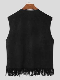 Mens Fringe Pocket Waistcoat 10 Mens Fringe Pocket Waistcoat -Incerun Shop 6c48394b 7615 421f ba85 381bd9bcb091