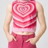 Mens Heart Print Crew Neck Sleeveless Tank -Incerun Shop 6e052836 c575 4deb 92ac f9dc398364e4