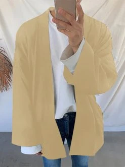 Mens Plain Long Sleeve Kimono Cardigan 15 Mens Plain Long Sleeve Kimono Cardigan -Incerun Shop 70359926 d876 4b02 8d53 18202d5b3687