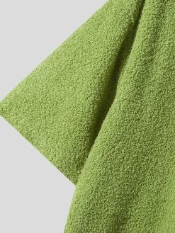 Mens Solid Fleece Double Pocket Casual Short Sleeve Shirt -Incerun Shop 732b41b6 73c0 4d47 8170 9d38dc5f9328