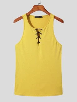 Mens Strappy Design Casual Solid Color Vest 13 Mens Strappy Design Casual Solid Color Vest -Incerun Shop 73d46a34 eb45 4cdb 935a 8c70e5a86351