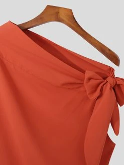 Mens Tie Twist Knot Cuff Side T-Shirt 13 Mens Tie Twist Knot Cuff Side T-Shirt -Incerun Shop 7457a1b0 11f7 4e34 96be cc545f4cf7a2