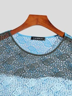 Mens Lace Hollow Out Color Block Vest 11 Mens Lace Hollow Out Color Block Vest -Incerun Shop 75a02c32 73d4 4a51 9aab 4365f8a2e2d9