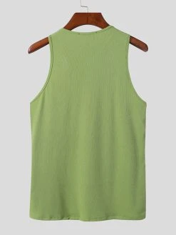 Men Sexy Patchwork Hollow Slim Sleeveless Vest 14 Men Sexy Patchwork Hollow Slim Sleeveless Vest -Incerun Shop 77c3834d 3e7a 40d1 92ed f737968737c0