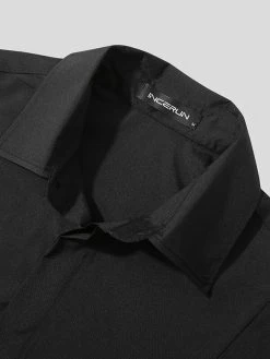 Mens Shoulder Ruffled Concealed Placket Casual Shirts 16 Mens Shoulder Ruffled Concealed Placket Casual Shirts -Incerun Shop 78ad9601 2498 4f3a 8009 d80cce69418a