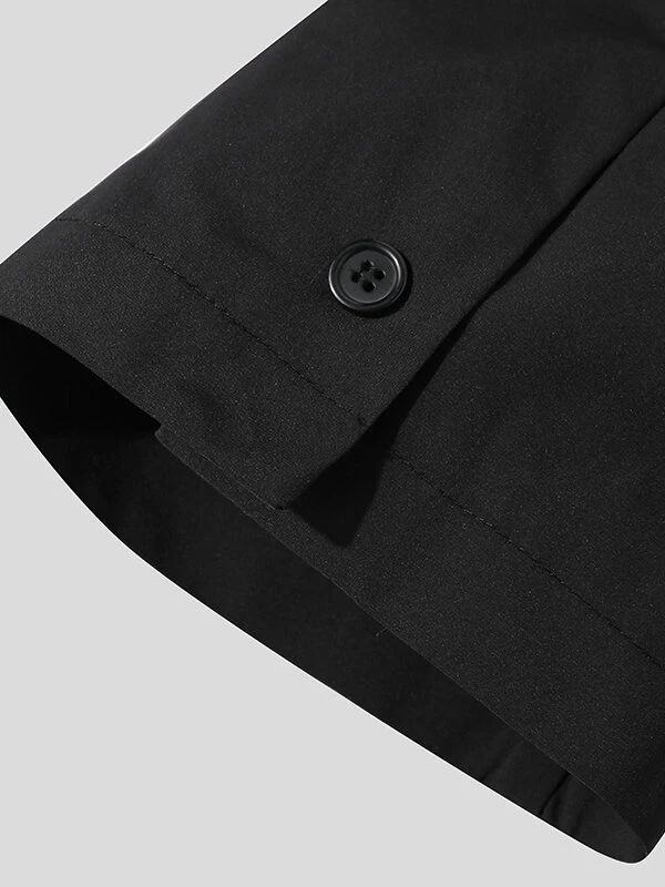 Mens Waist Tie Short Sleeve Shorts Blazer Set 11 Mens Waist Tie Short Sleeve Shorts Blazer Set - Image 9