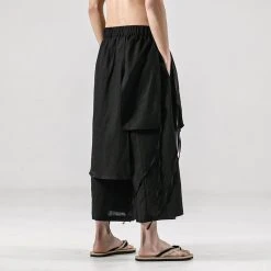 Men Gothic Punk Hippie Asymmetric Harem Pants -Incerun Shop 7adaef65 a6e3 4ad3 97b3 5c3ef1df3172