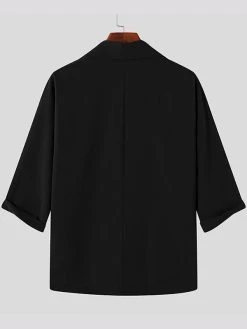 Men's Loose Casual Mid-sleeve Shorts Set -Incerun Shop 7be95811 1e6f 4ee9 b5d9 9bf1a6d595fb