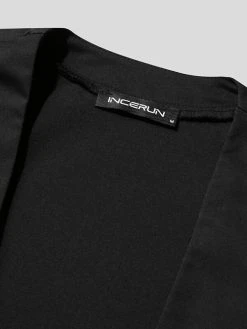 Men Collarless Loose Casual Long Sleeve Blazer -Incerun Shop 7c2646f0 1214 4271 a835 3911c484d371