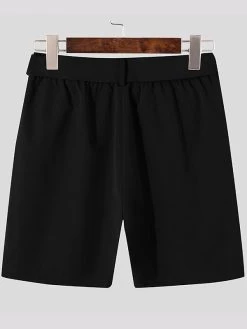 Men's Loose Casual Mid-sleeve Shorts Set -Incerun Shop 7d61ddc9 0bc2 476b 837e 525fcc24b056