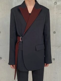 Mens Irregular Patchwork Casual Long-sleeved Blazer -Incerun Shop 7d7ed087 b60b 4991 b2a6 48c0b9e8c0fb