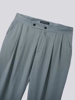 Mens Solid Color Pleated Casual Straight Suit Pants 13 Mens Solid Color Pleated Casual Straight Suit Pants -Incerun Shop 7da185af 62e1 498b 8f71 c0082a66ed8d