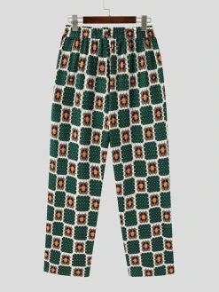 Mens Allover Dot Print Elastic Waist Pants With Pocket 15 Mens Allover Dot Print Elastic Waist Pants With Pocket -Incerun Shop 7fa636a5 770d 410e 8a35 b719c2d85a6f