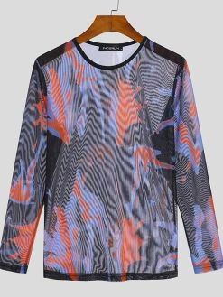 Mens Sexy Printed T-Shirt 10 Mens Sexy Printed T-Shirt -Incerun Shop 8112c251 5b44 4587 b548 f194ce350110