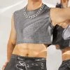 Mens Bright Silver Back Mesh Crop Top 2 Mens Bright Silver Back Mesh Crop Top -Incerun Shop 83e89619 9374 4ee4 a56c 476d54ea77f6
