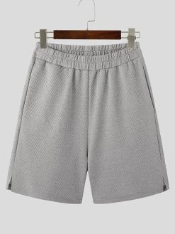 Mens Texture Side Split Short Sleeve Casual Two Pieces Outfits 18 Mens Texture Side Split Short Sleeve Casual Two Pieces Outfits -Incerun Shop 8680e581 3e8b 4a24 a49b e19807d1b190