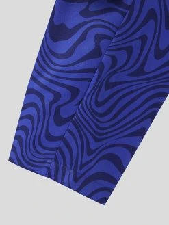 Mens Swirl Print Blazer 2 Pieces Outfits -Incerun Shop 8816c9bd fd3b 455a a42c 1e2b235cdb5d