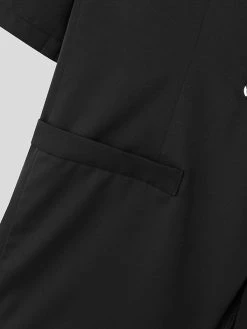 Mens Solid Lapel Half Sleeve Loose Casual Blazer -Incerun Shop 8a4e97e9 9616 44c9 97c9 5a40780b2035