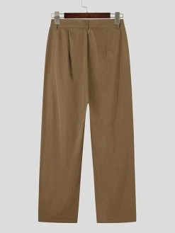 Men Casual Solid Color Wide-leg Pants 16 Men Casual Solid Color Wide-leg Pants -Incerun Shop 8adb8b5d 0c35 49c9 a826 763a3995be32