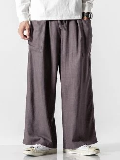 Mens Linen Straight Loose Wide-leg Pants 14 Mens Linen Straight Loose Wide-leg Pants -Incerun Shop 8af684f2 846c 40a0 a6e1 fed8ebfa5830