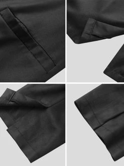 Men's Irregular Casual Long Sleeve Blazer -Incerun Shop 8b5e9e41 c6a2 4de2 a607 57d26e210149