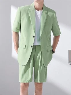 Mens Solid Casual Blazer Two Pieces Outfits 16 Mens Solid Casual Blazer Two Pieces Outfits -Incerun Shop 8bbad8bf aeaf 4e2c 89f4 8125f372edca