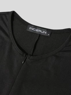 Mens Sexy Zipper Long-sleeved Triangle Jumpsuit 21 Mens Sexy Zipper Long-sleeved Triangle Jumpsuit -Incerun Shop 8bffb443 6250 4844 812e f3ca854d89bc