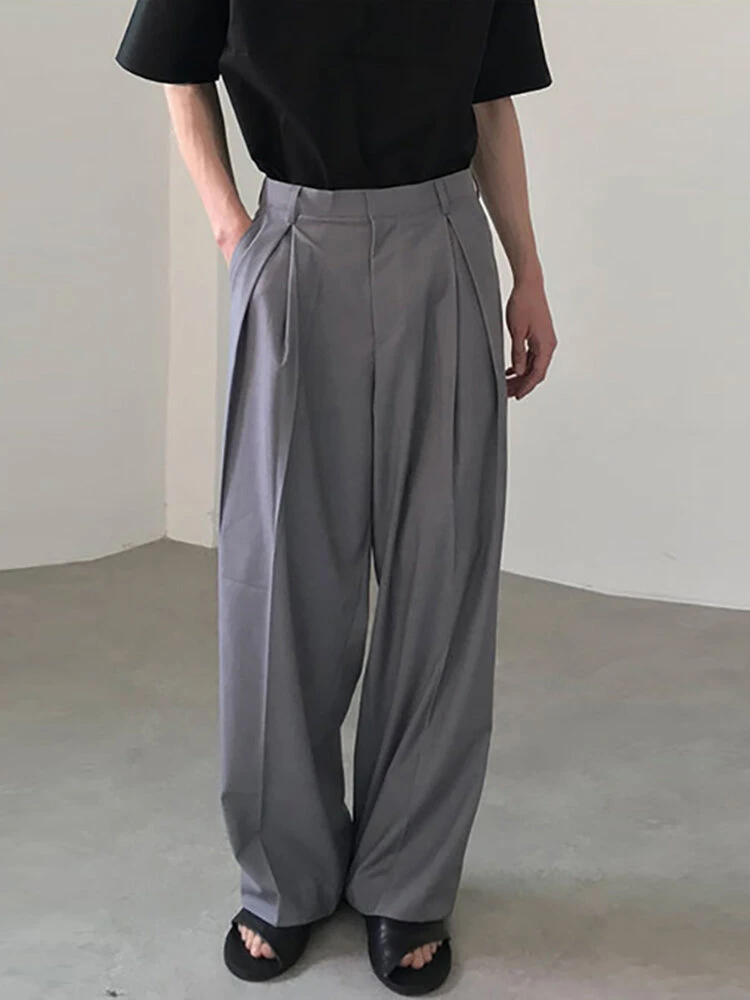 Men Casual Loose Wide-leg Pants 5 Men Casual Loose Wide-leg Pants - Image 3